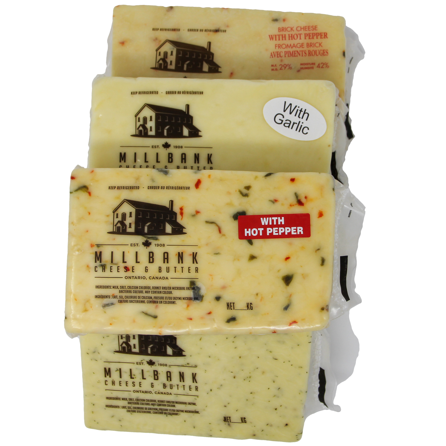 Flavoured Cheeses | Millbank Cheese